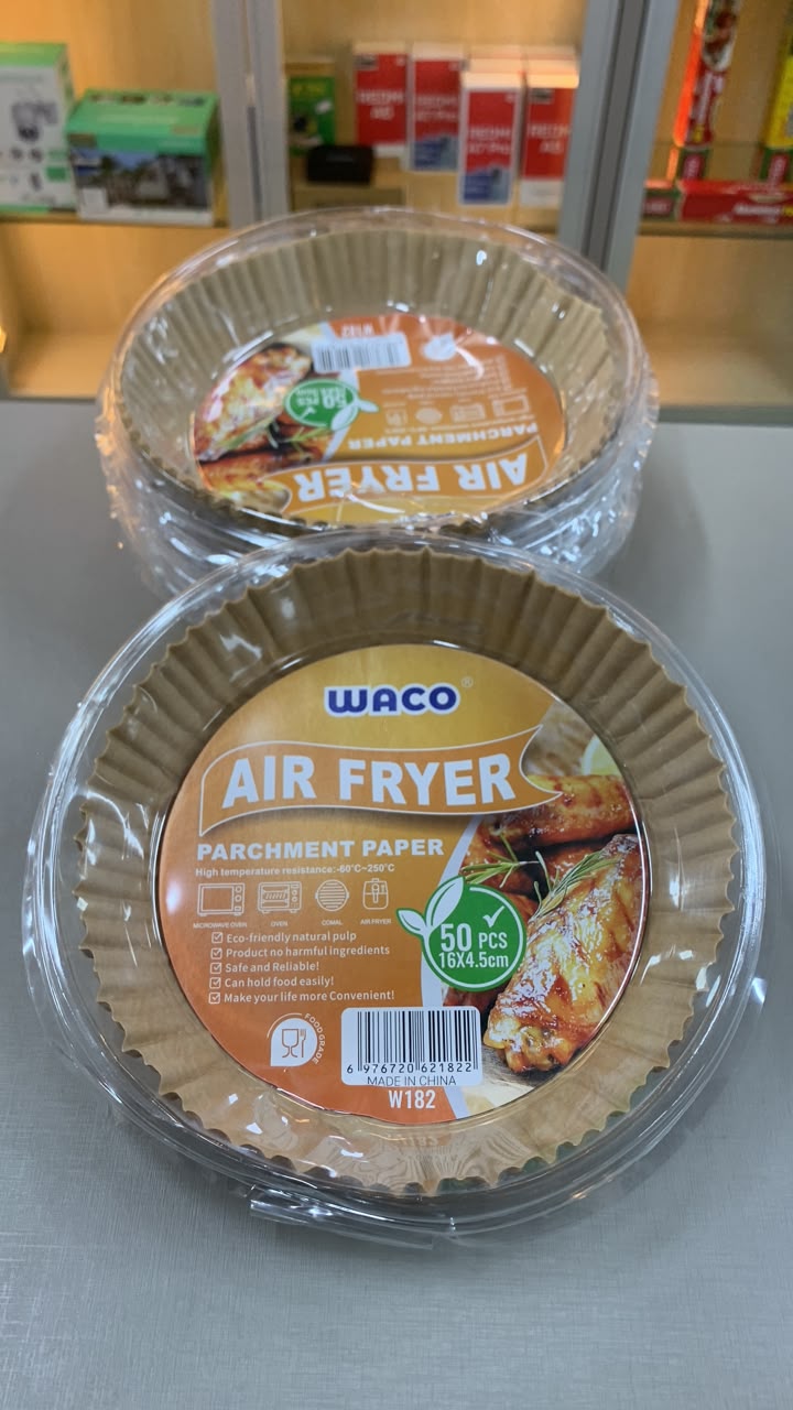WACO W182 PAPEL P/AIR FRYER 16*4.5CM
