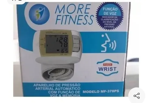 MEDIDOR PRESSAO MF-378PS C/VOZ