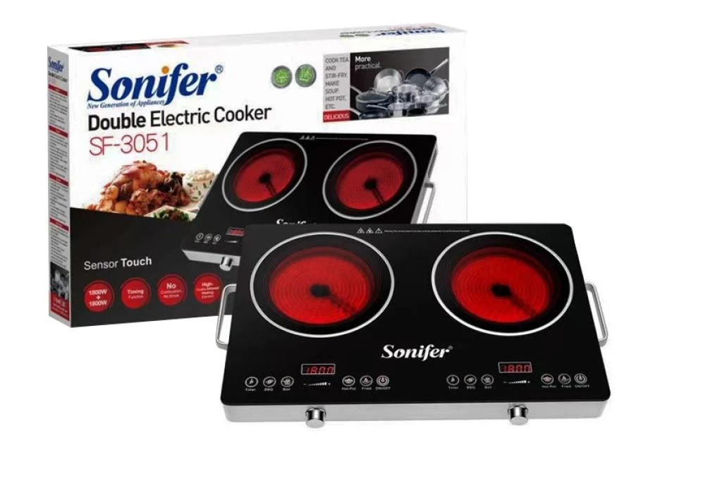 SONIFER ESTUFA ELÉCTRICA INFRARROJA 1800W 220V SF-3051