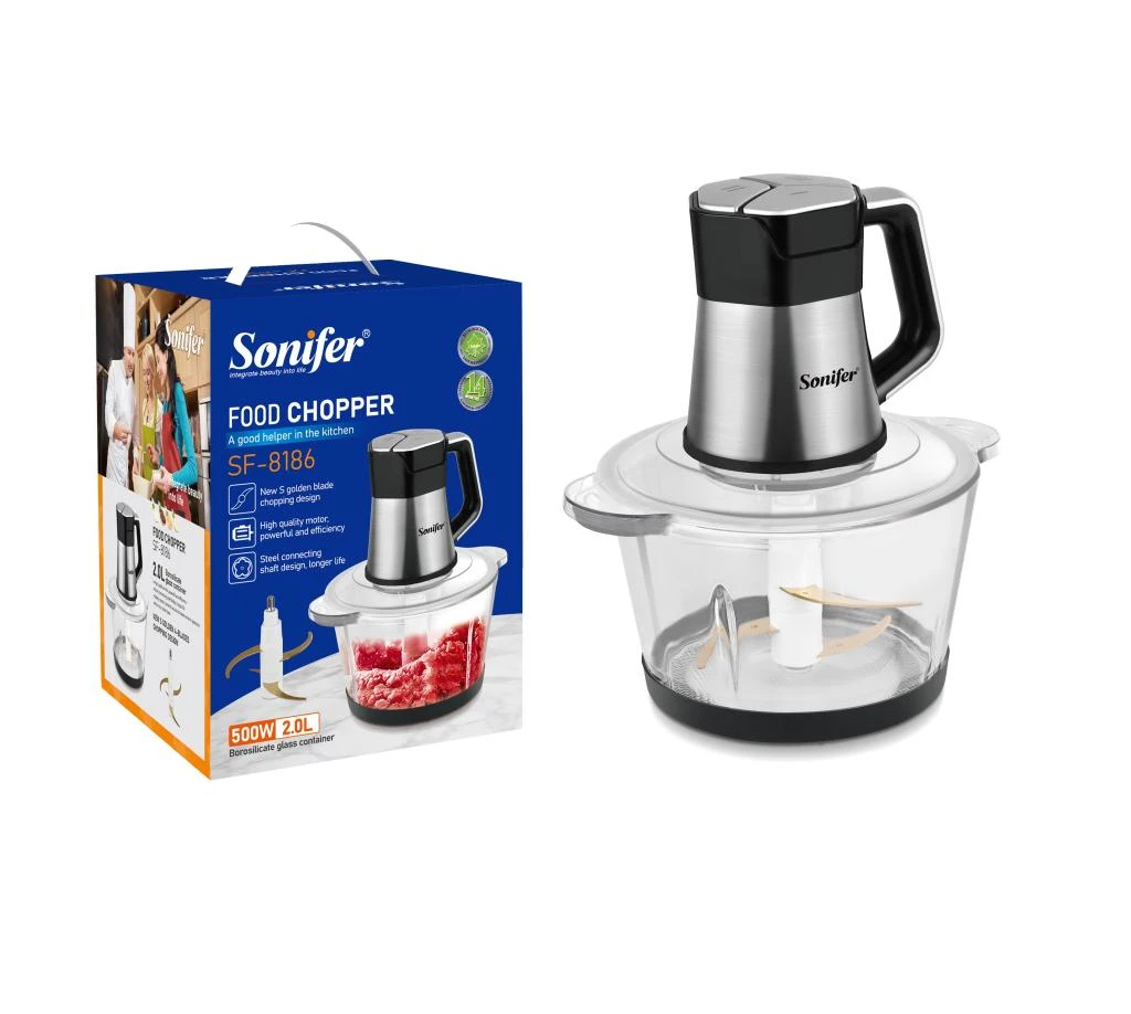 SONIFER PICADORA DE ALIMENTOS 500W SF-8186 2.0L