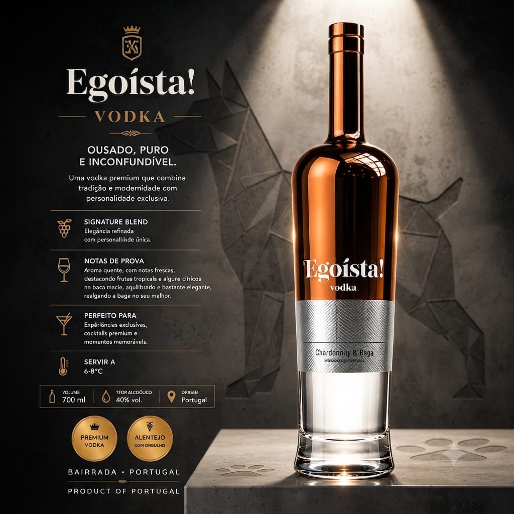 Vodka Egoísta! Chardonnay & Baga