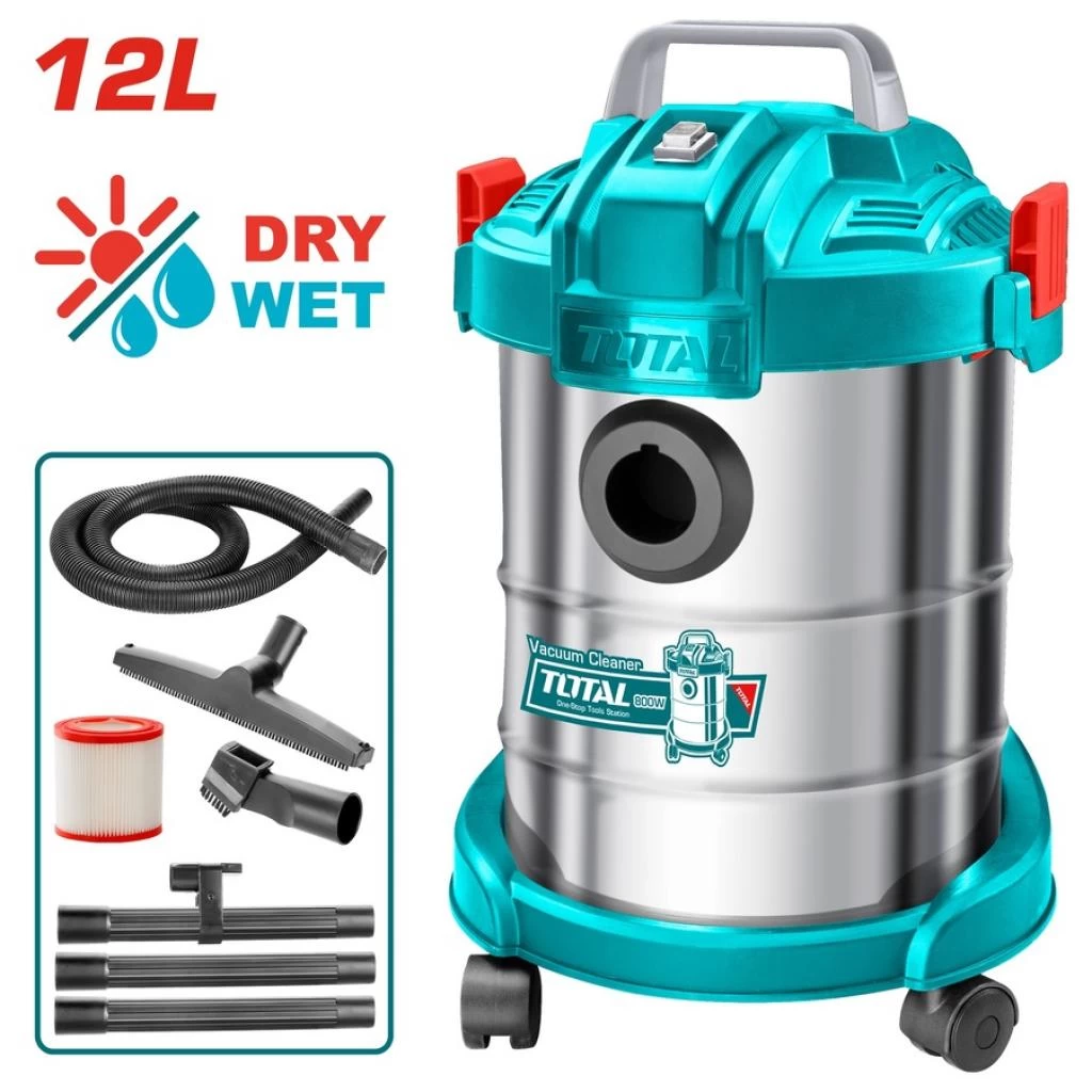 F. TOTAL ASPIRADOR WET DRY 800W TVC14122 12L