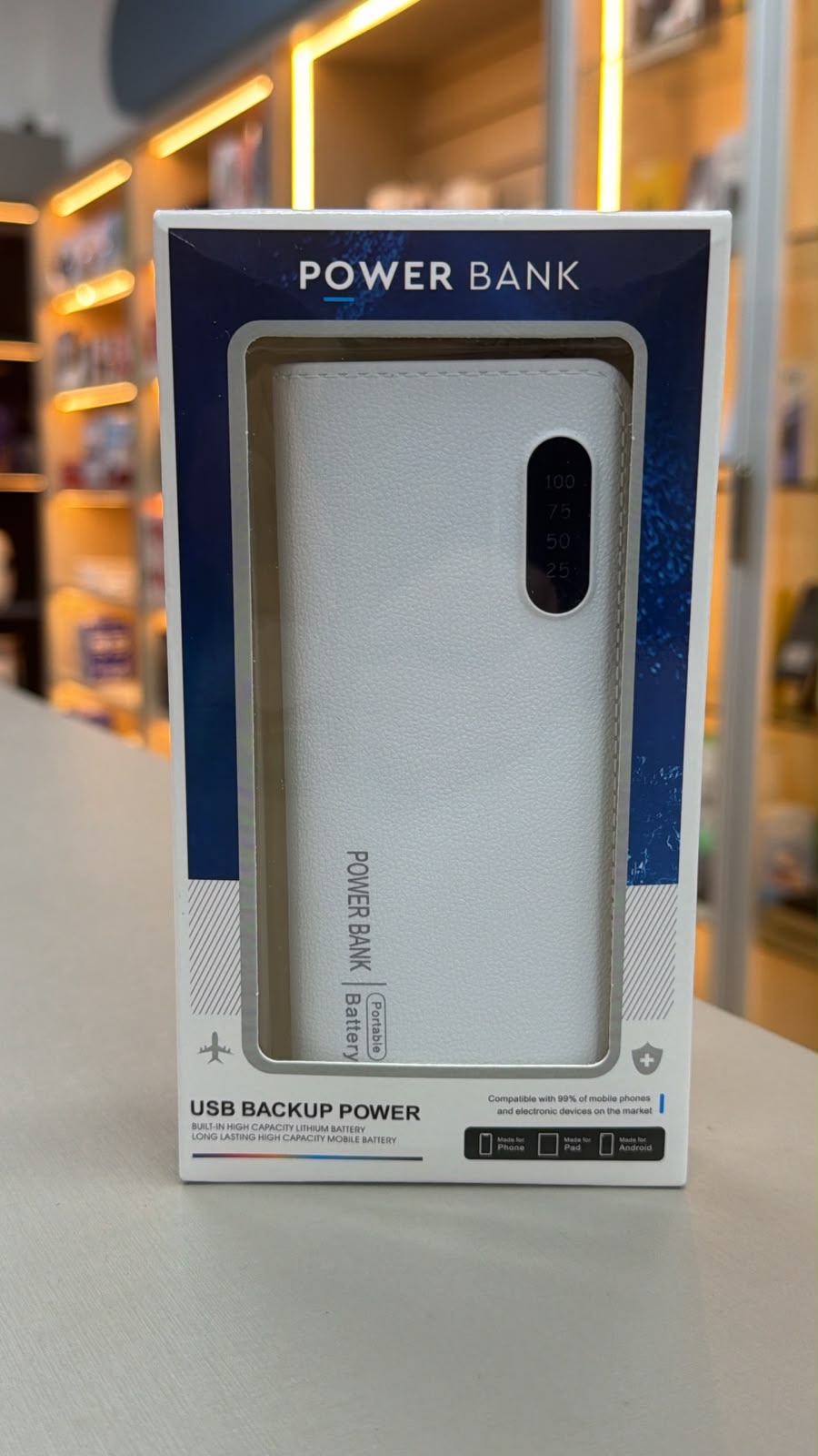 POWER BANK CARGADOR 30000mAH USB BACKUP