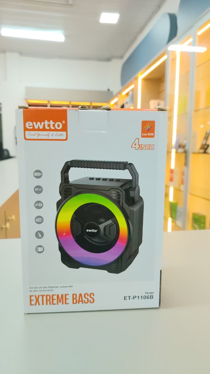 EWTTO PARLANTE EXTREME BASS ET-P1106B