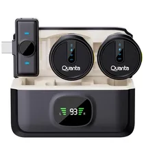 MICROFONO DUAL QUANTA QTMDM30 NEGRO MULTI