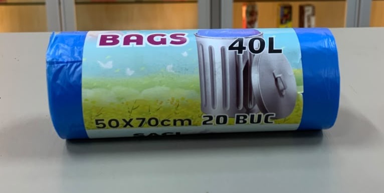 WACO 177 BOLSA PARA BASURA 50X70CM 40 litros