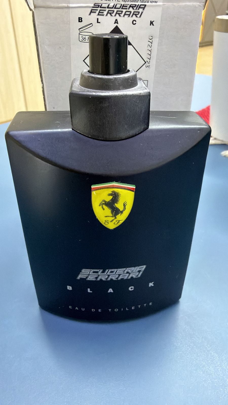 PERF T MASC FERRARI BLACK EDT 125ML S/T