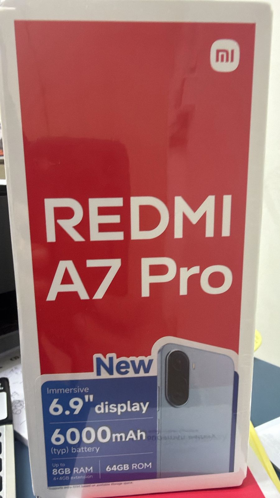 REDMI A7 PRO  BLACK 4GB RAM 64GB ROM GLOBAL (Negro)