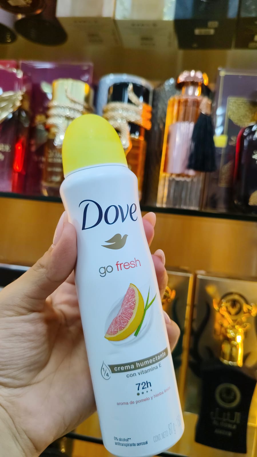 DESODORANTE DOVE - GO FRESH - 150ML