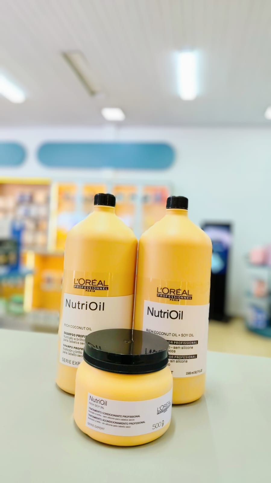 KIT L'OREAL - NUTRI OIL - 1.5L