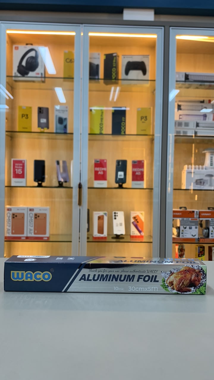 WACO W167 PAPEL ALUMINIO 30*5M