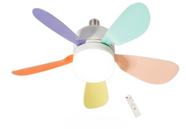 Ventilador de Techo SATE A-F27400 con Luminaria
