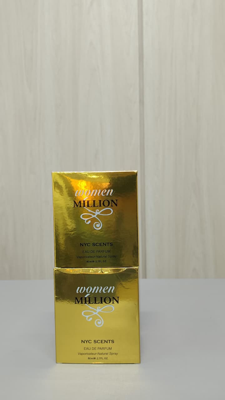 PERFUME NYC SCENTS WOMEN MILLION 80ML