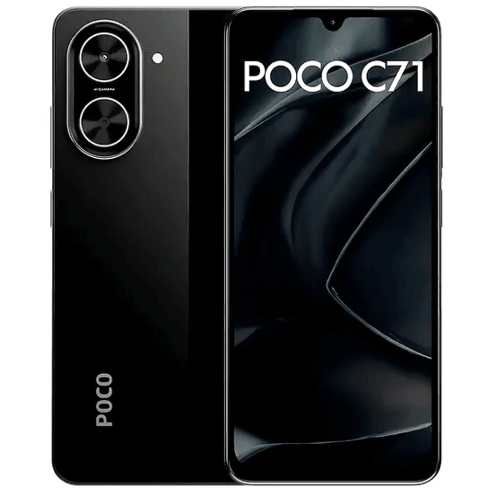 CELULAR XIAOMI POCO C71  - 4GB/128GB - NEGRO
