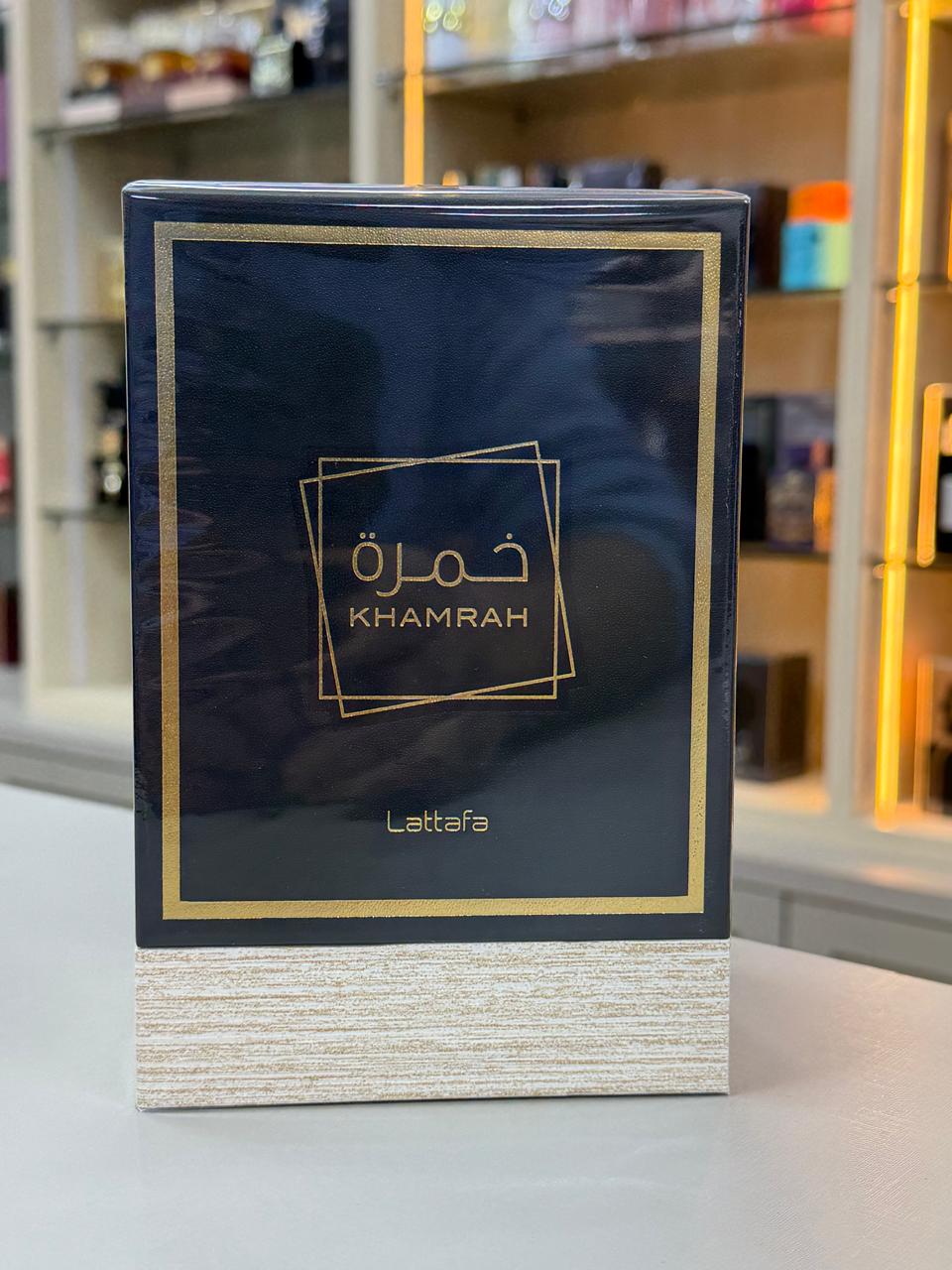 LATTAFA KHAMRAH  100ML  NEGRO