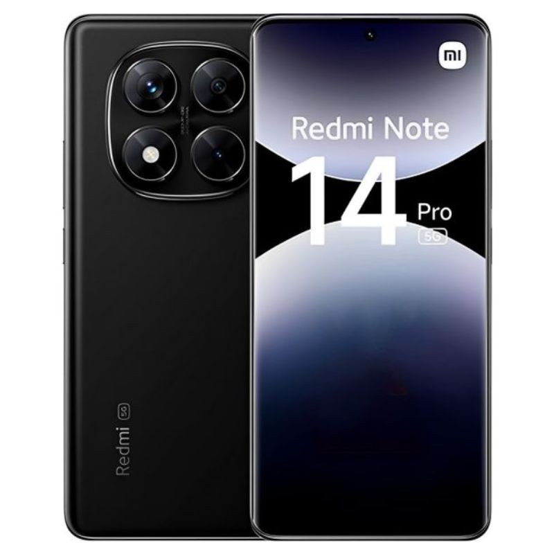 CELULAR XIAOMI REDMI NOTE 14 PRO 5G - MIDNIGHT BLACK/8GB - 256GB 1692