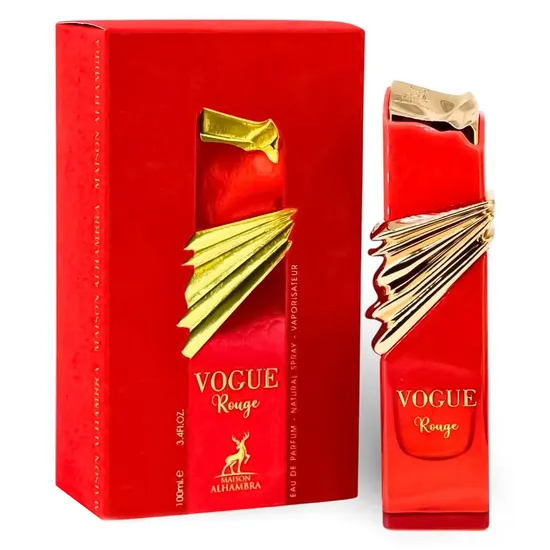 PERFUME MAISON ALHAMBRA VOGUE ROUGE EAU DE PARFUM FEMEN 100ML